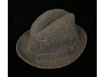 Vintage Pendleton Tweed Hat, 100  Virgin Wool Size L