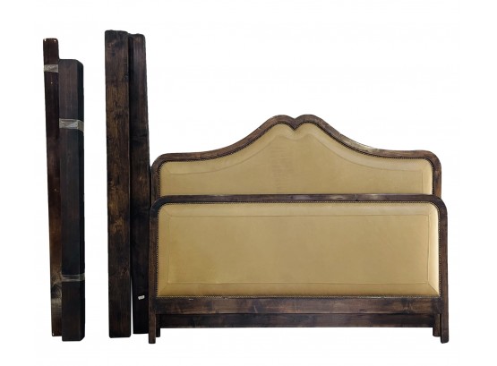 'Country English' By Guy Chaddock King Size Bed With Headboard Footboard Rails Mattress & Boxsprings