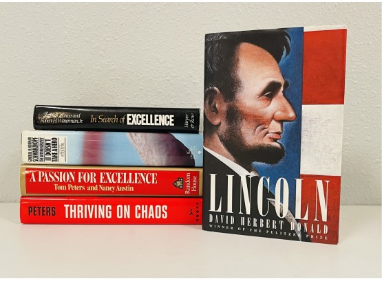 5 Piece Non Fiction With Lincoln & David Herbert Donald