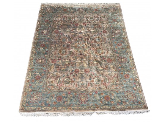 Tibetan Wool Area Rug By Dream Collection Interlude Pattern