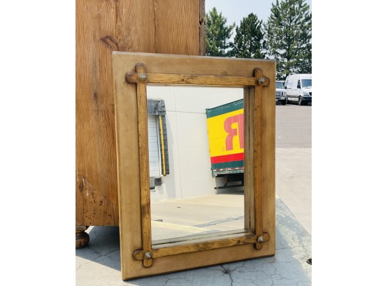 Cabot Pine Frame Mirror