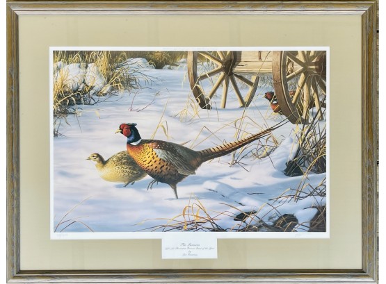 Jim Hautman Signed & Numbered 518/1250 Limited Edition Pheasant Print