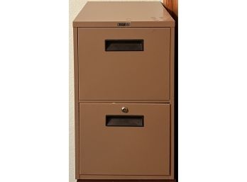 2 Drawer Fireproof Filing Cabinet