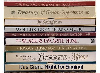 9pc Assorted Record Lot Incl. The Swing Years, It's Grand Night For Singing & More