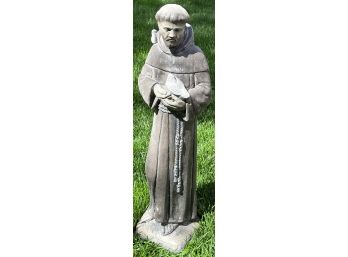 30' St. Francis Holding Dove Statue