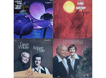 4pc Collection Of Robert Hale & Dean Wilder Records Incl. A Song Of Love & More