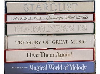 6pc Assorted Record Lot Incl. Stardust, Happiness Is & More