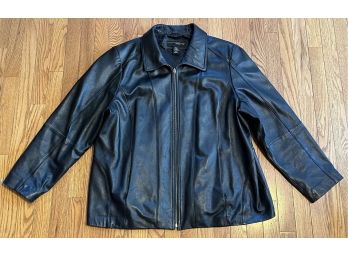 Venezia Black Leather Jacket