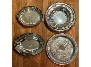 Assorted Silver Plated Lot Incl. WM Rogers & More