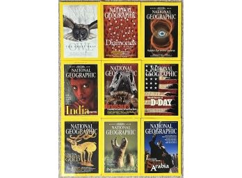 41 National Geographic Book Lot