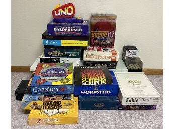 Assorted Collection Of Board Games