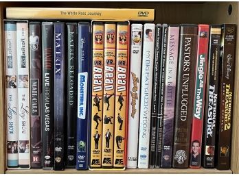 Assorted Lot Of DVDs Incl. Matrix, My Big Fat Greek Wedding & More