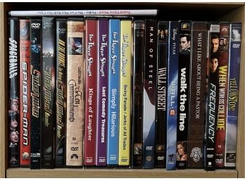 Assorted Lot Of DVDs Incl. Walk The Line, Spaceballs & More
