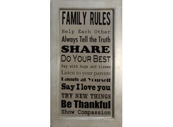 Family Rules Mirror