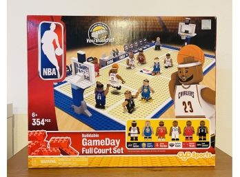 New In Box NBA Buildable Gameday Full Court Set