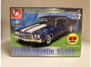 New In Box AMT Muscle Cars Model Kit 1970 Chevelle SS454 Scale 1:25