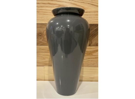 Modern Gray Haeger Ceramic Vase