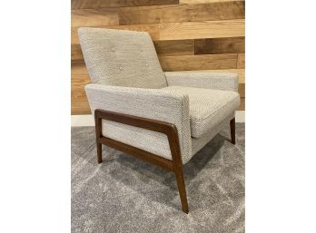 Like New MCM Lounge Chair By Nord With Tufted Back And Wood Legs 4 Of 4