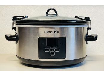 Original Stainless Crock Pot With Insulated Case