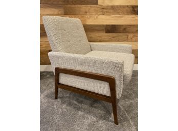 Like New MCM Lounge Chair By Nord With Tufted Back And Wood Legs 3 Of 4