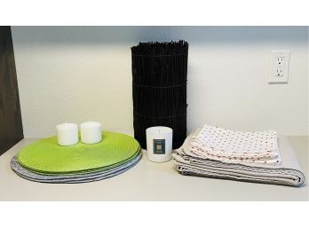 Assorted Table Linens With Place Mats & More
