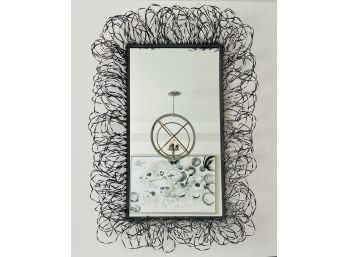 Amazing Metal Ribbon Art Decorative Mirror