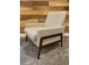 Like New MCM Lounge Chair By Nord With Tufted Back And Wood Legs 2 Of 4