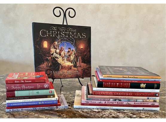Collection Of Holiday Christmas Books Incl. The Very First Christmas By Paul L. Maier & More
