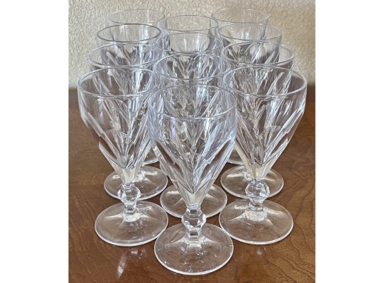 12pc Collection Of Royal Leerdam Small Liquour/Cocktail Glasses