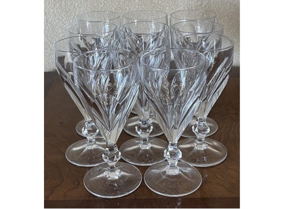 11pc Collection Of White Wine Glasses