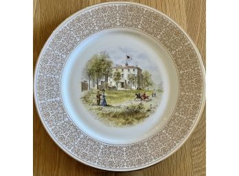 1971 Lenox Trustees Of The White House Of The Confederacy Commemorative Plate