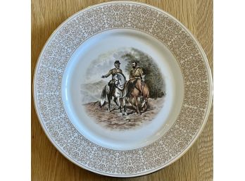 1971 Lenox Lee & Jackson Trustees Of The White House Of The Confederacy Commemorative Plate