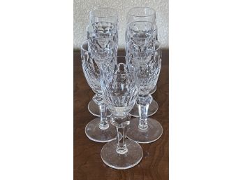7pc Collection Of Royal Leerdan Wine Glasses