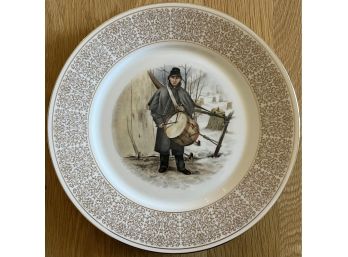 1971 Lenox Drummer Boy Trustees Of The White House Of The Confederacy Commemorative Plate