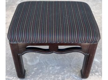 Vintage Upholstered Bench