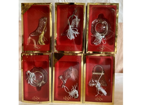 Collection Of 6 Lenox Christmas Ornaments In Original Boxes (3)