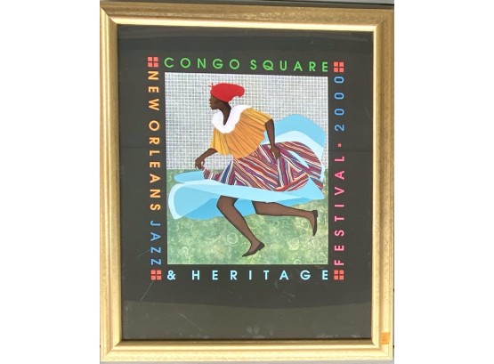 Signed & Numbered Congo Square New Orleans Jazz & Heritage Festival 2000