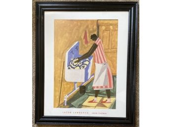 'home Chores' By Jacob Lawrence 1995 In Frame