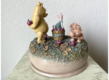 Michel & Company Under The Apple Tree Pooh Music Box With Original Theme Song