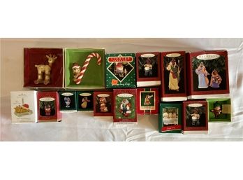 Large Assorted Collection Of Hallmark Keepsake Ornaments Including Classic Pooh