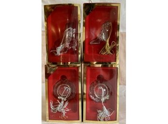 Collection Of 4 Lenox Christmas Ornaments In Original Boxes (5)