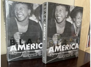 Pair Of Two Black America Hadvcover Books By Marcia A Smith Printed By Thunder Bay Press, San Diego