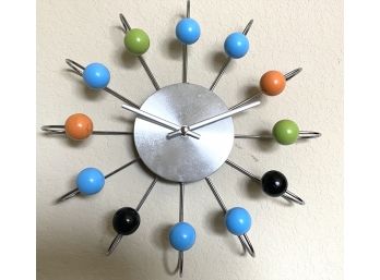 Atomic Battery Operated Wall Clock