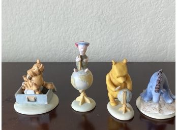 Collection Of Three Winnie The Pooh Adventure Figurines