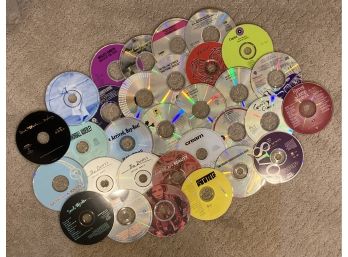 Audio CD Assortment Lot, Including The Rolling Stones, Cold Play, Miles Davis, Pink Floyd And More