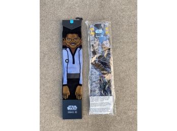 (2) NIB StarWars Light Cushion Socks