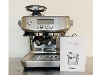 Breville The Barista Pro BES878 Coffee Maker With Manual