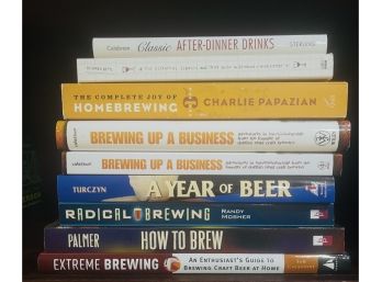 Home Brewing & Beer Enthusiast Book Lot