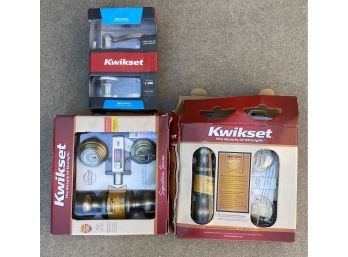 Various Kwikset Door Knob And Lock Replacements