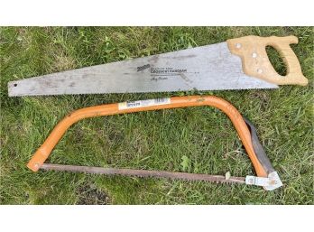 Lot Of 2 Handsaws